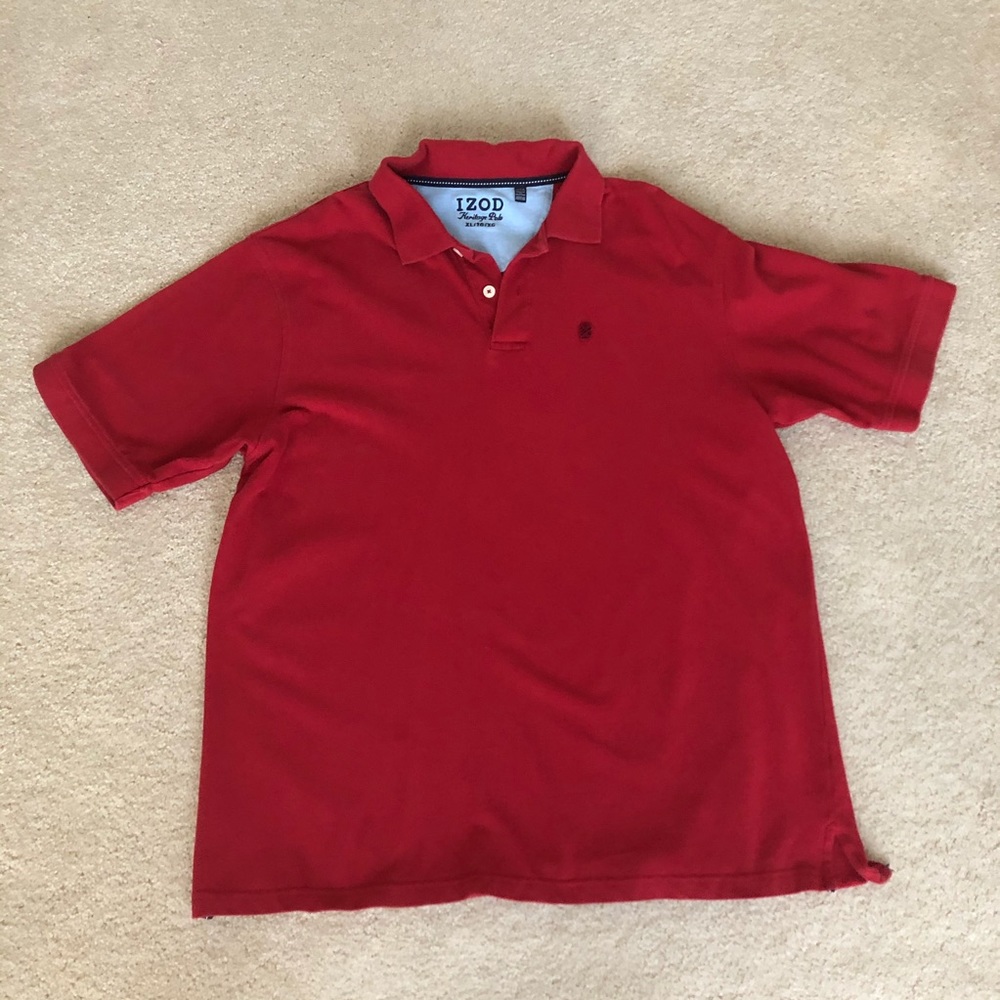 IZOD Red Polo